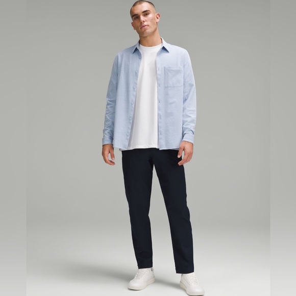 Lululemon Mens Commission Long-Sleeve Shirt Size Large - Picture 2 of 9